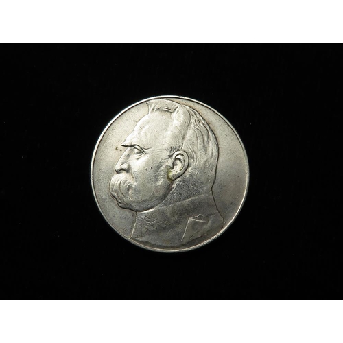 346 - Poland silver 10 Zlotych 1936 nEF