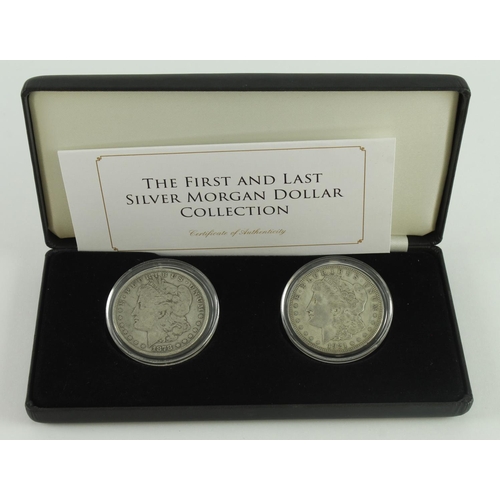 370 - USA Silver Dollars (2) 