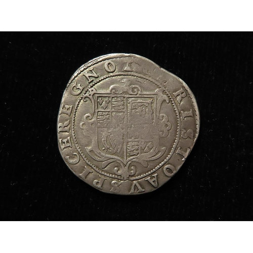 387 - Charles I silver Halfcrown, mm. cross calvary, no long cross rev., S.2766, 14.50g. Fine, scarce, lig... 