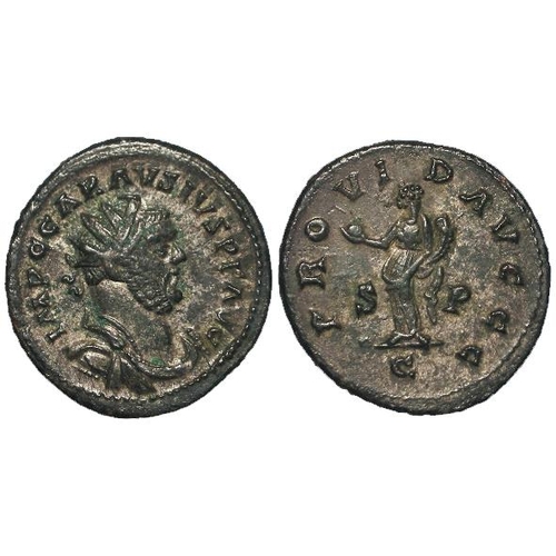 447 - Roman Imperial, 'Britannic Empire': Carausius billon Antoninianus, 