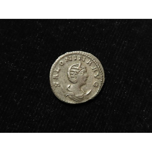 466 - Roman Imperial: Salonina billon Antoninianus, Antioch 257-260 AD. ROMAE AETERNAE rev. RIC 67. 3.55g.... 