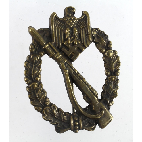 1211 - Germany from a one owner collection, an Infantry Assault badge in bronze.