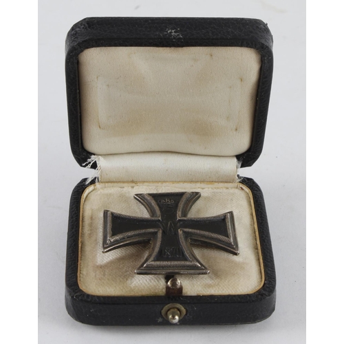 1213 - Germany from a one owner collection, an Iron Cross 1st class 1870, a heavy later made 1x piece examp... 