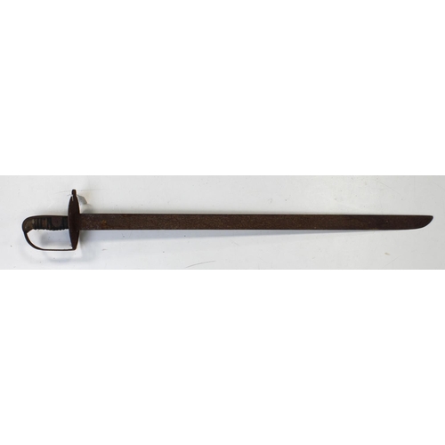 29 - British 1796 Heavy Cavalry sword that by repute from vendor was purchased in the Waterloo region in ... 