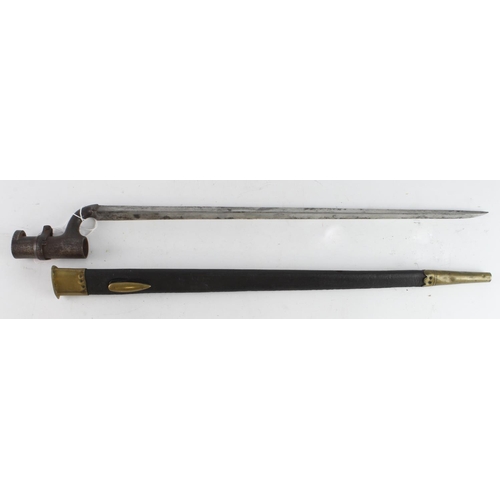 31 - British Pattern 1853 Socket Bayonet, blade 17