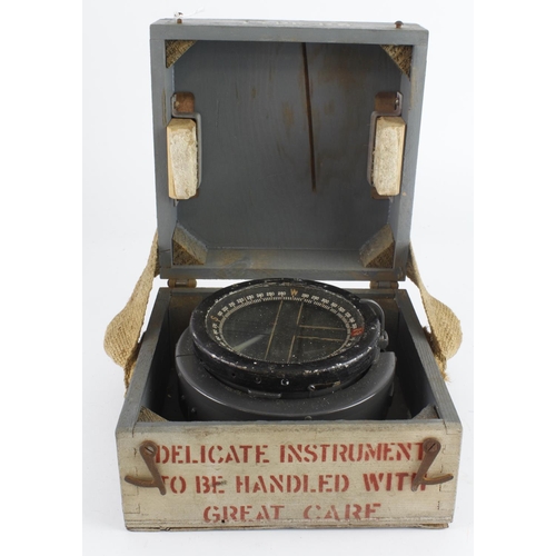 375 - RAF WW2 P8 aircraft compass as fitted to fighters such as spitfires, hurricanes etc. In superb condi... 