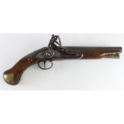 39 - East India Company Flintlock Pistol of the Napoleonic War. Model 