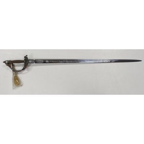 42 - Fine modern Commemorative Sword by Wilkinson in the 1796 Heavy Cavalry Officers Dress style. A quali... 