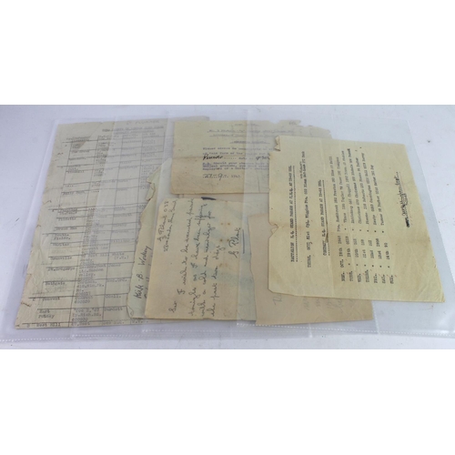 492 - WW2 28th County of London Home Guard documents, group photo etc.