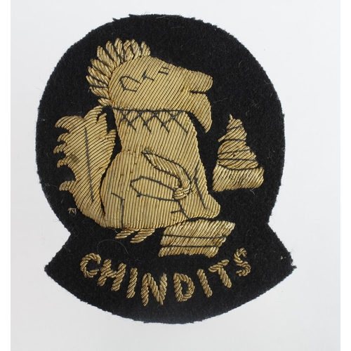 496 - WW2 Chindits badge.