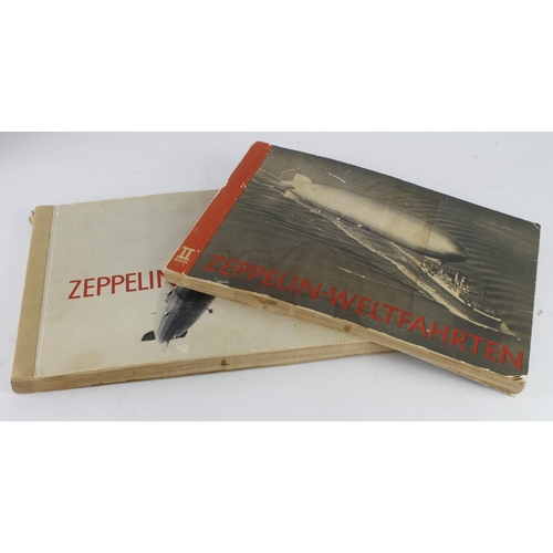 533 - Zeppelin World Flights (1932) Volumes 1 & 2, produced in association with Club Cigarettes and the Ze... 