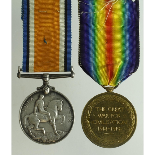 584 - BWM & Victory Medal (175527 Spr J M Jones RE) also served Pembroke Yeo.