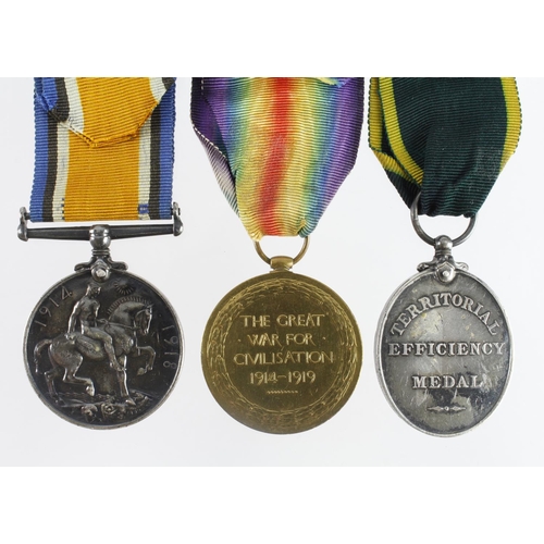 600 - BWM & Victory Medal (53197 A.Sjt J L O'Connor Suffolks), and TFM GV (3647324 Cpl J L O'Connor 5-P.W.... 