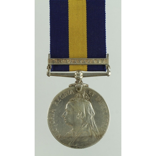 621 - Cape of Good Hope General Service Medal 1900 with Bechuanaland clasp, medal part erased (xxxxxxxxCap... 