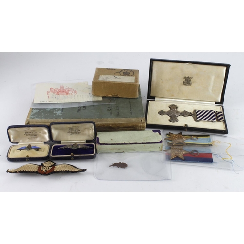 641 - Distinguished Flying Cross dated 1941 in its original Royal Mint Case, 1939-45 Star, Air Crew Europe... 