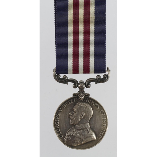 741 - Military Medal GV, naming erased.  Sold as seen