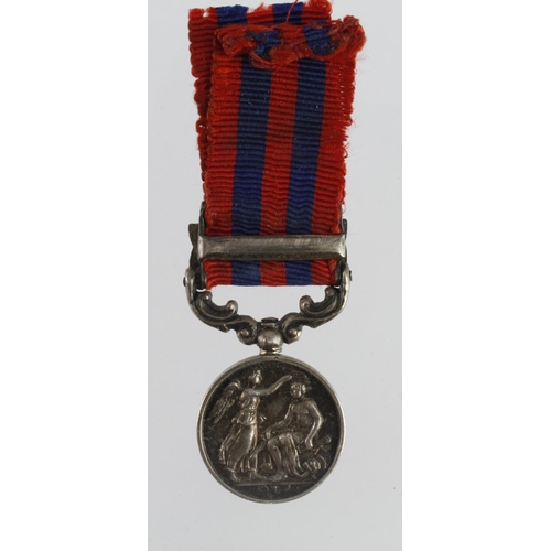 747 - Minature Medal - India General Service Medal 1854 with Burma 1887-9 clasp, a nice early medal