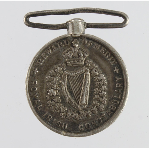 749 - Minature Medal - Royal Irish Constabulary Reward of Merit medal