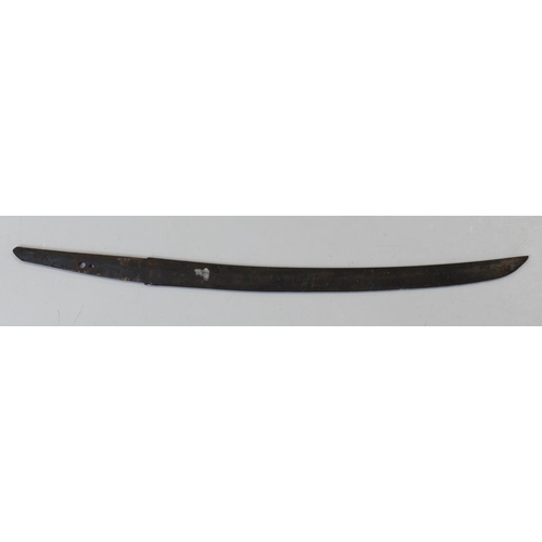 93 - Japanese Sword blade, total length (approx 20.5