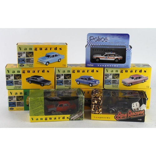 124 - Lledo / Corgi. Ten boxed Lledo / Corgi Vanguards models, including VA03805, VA06304, VA05201, VA0640... 