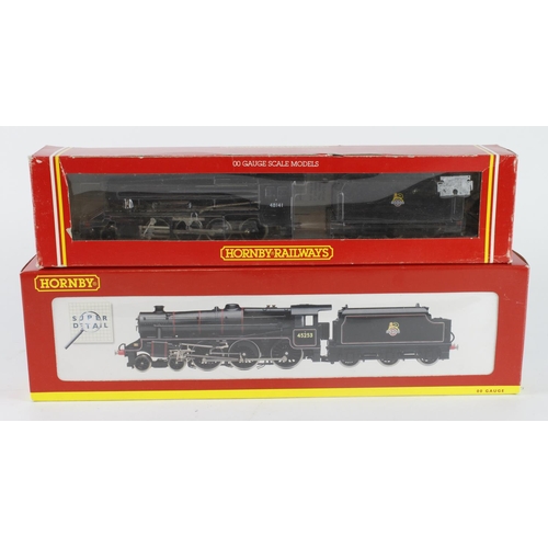 293 - Hornby. Two boxed Hornby OO gauge locomotives, comprising BR 2-8-0 8F Class (R324); BR 4-6-0 Class 5... 