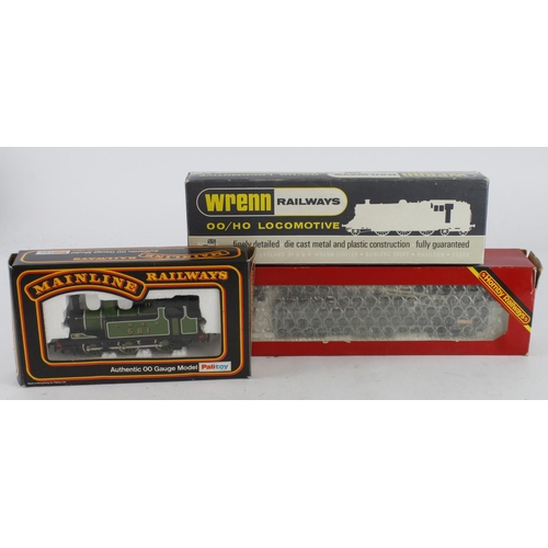 313 - OO Gauge. Three boxed OO gauge locomotives, comprising Wrenn 2-6-4 Tank BR (W2218); Hornby BR Loco B... 