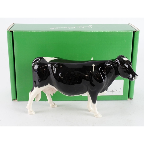 344 - Beswick figure 'Shetland Cow' (4112), height 12.5cm approx., contained in original box