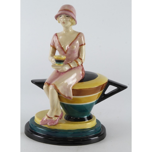 408 - Kevin Francis (Peggy Davis Ceramics) 'Young Susie Cooper' porcelain figure, height 20.5cm approx.