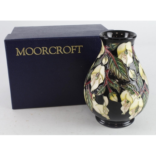 430 - Moorcroft Mountain Gold pattern vase, makers marks to base, height 13.5cm