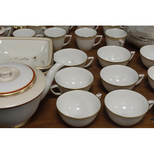 454 - Royal Copenhagen. A large and extensive Royal Copenhagen twelve piece Spanish pattern dinner service... 