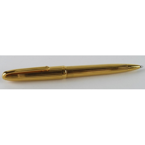 481 - Cartier gold plated ballpoint pen