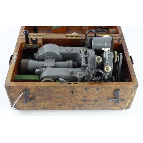 519 - Theodolite by Cooke, Troughton & Simms, contained in original fitted case