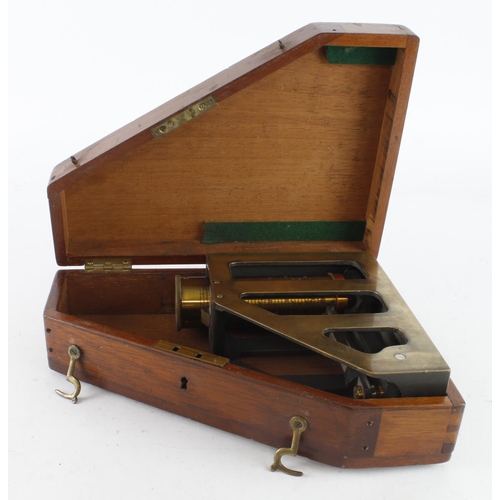 522 - WWII Artillery Clinometer by Pitkin, contained in original fitted case (dated 1945)