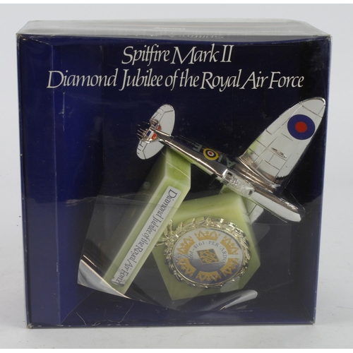 70 - Dinky Spitfire Mark II model (Diamond Jubilee of the Royal Air Force), contained in original box