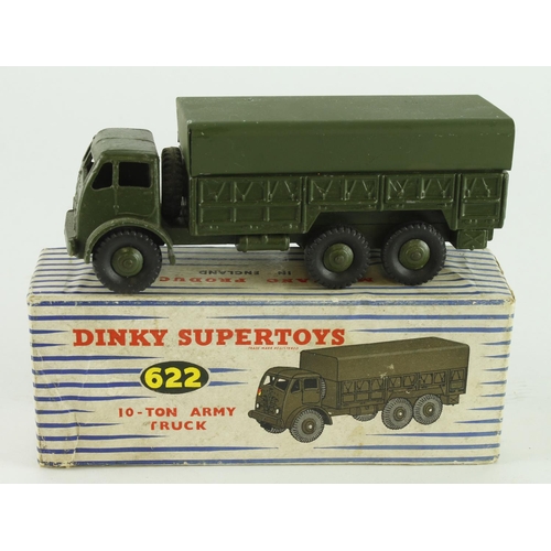 71 - Dinky Supertoys, no. 622 '10 Ton Army Truck', contained in original box