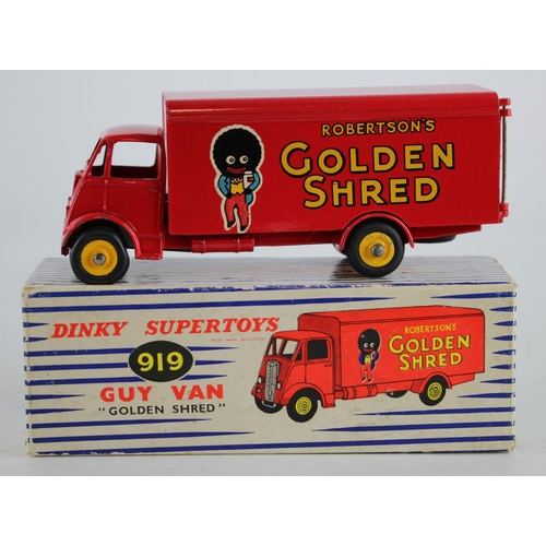 74 - Dinky Supertoys, no. 919 'Guy Van, Golden Shred', contained in original box