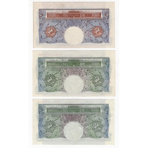 112 - Catterns & Peppiatt 1 Pounds (3), Catterns 1 Pound (B225) issued 1930, serial N25 050947 (B225, Pick... 