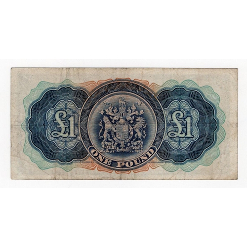 605 - Bermuda 1 Pound dated 12th May 1937, signed Young & Trimingham, serial C/4 988185 (BNB B111b, Pick11... 