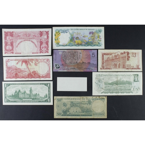 619 - British Commonwealth (9), a collection of Queen Elizabeth II portrait notes, British Caribbean Terri... 