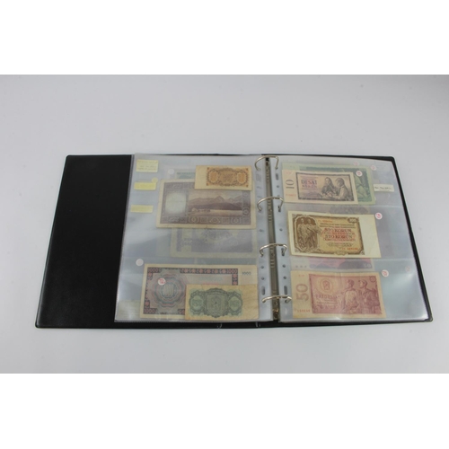 678 - Czechoslovakia, Slovenia (53), collection in album including many perforated SPECIMEN notes, 2000 Ko... 