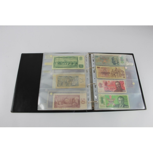 678 - Czechoslovakia, Slovenia (53), collection in album including many perforated SPECIMEN notes, 2000 Ko... 