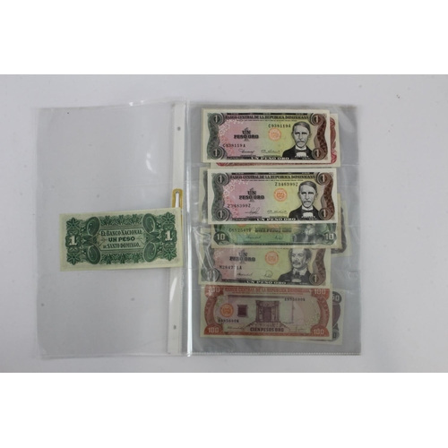 679 - Dominican Republic (12), 1 Peso 1889 unsigned remainder serial number 301408 (PickS131r) light creas... 