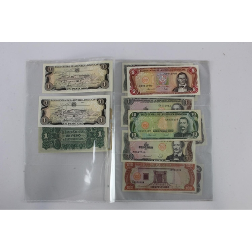 679 - Dominican Republic (12), 1 Peso 1889 unsigned remainder serial number 301408 (PickS131r) light creas... 