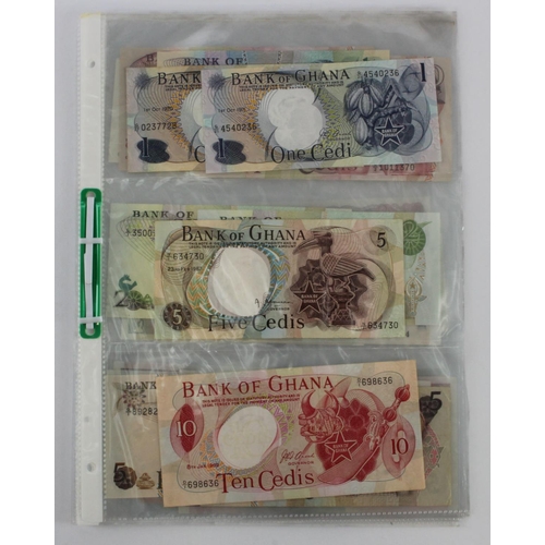 741 - Ghana (26), 5000 Cedis and 2000 Cedis dated 23rd February 1996, key date, serial H/1 4712687 & T/1 4... 