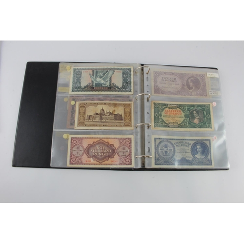 757 - Hungary (52), collection in album, issues from 1840's to 1990's, including a group of B-Pengo 1946, ... 