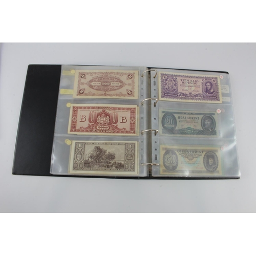 757 - Hungary (52), collection in album, issues from 1840's to 1990's, including a group of B-Pengo 1946, ... 