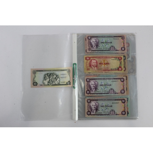 791 - Jamaica (26), 2 Dollars issued 1973 FAO commemorative issue serial FA 005973 (BNB B213a, Pick58) Unc... 