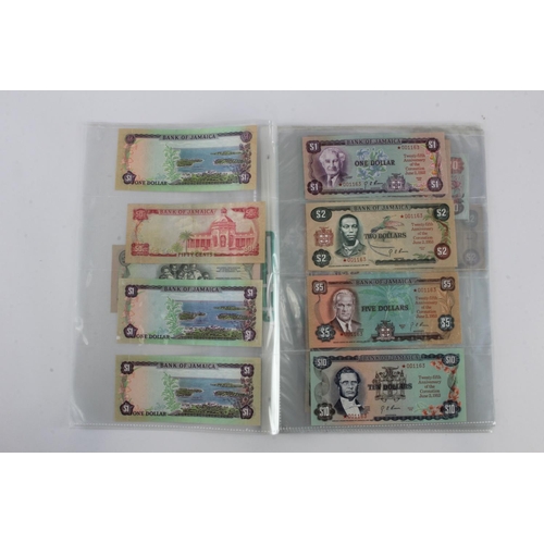 791 - Jamaica (26), 2 Dollars issued 1973 FAO commemorative issue serial FA 005973 (BNB B213a, Pick58) Unc... 