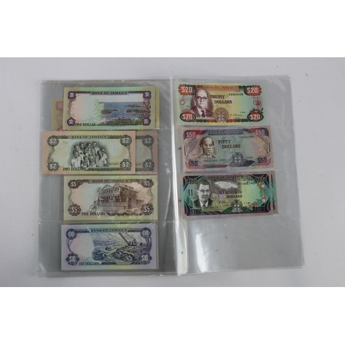 791 - Jamaica (26), 2 Dollars issued 1973 FAO commemorative issue serial FA 005973 (BNB B213a, Pick58) Unc... 