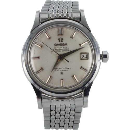 563 - Omega Constellation Calendar stainless steel cased gents automatic wristwatch, ref. 2943, serial. 17... 